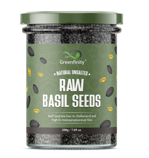 Greenfinity Raw Basil Seeds