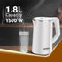 AGARO Elegant Electric Kettle 1.8L 1500 Watt