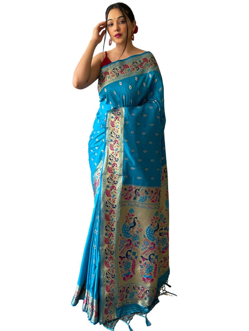 Vasthrlay Paithani Kanjivaram Sarees Ethnic Wear