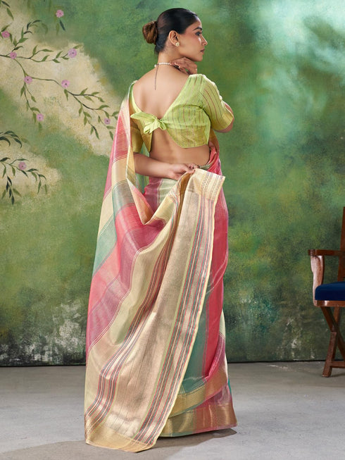 Vasthrlay Multicolored Unstitched Designer Sf Ethnic Wear