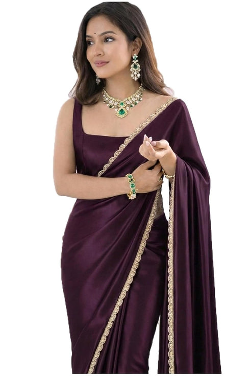 Vasthrlay Scalloped Readymade Unstitched Ethnic Wear