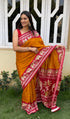 Vasthrlay Kalamkari Elephant Contrast