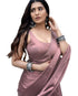 Vasthrlay Maroon Wedding Unstitched Saree