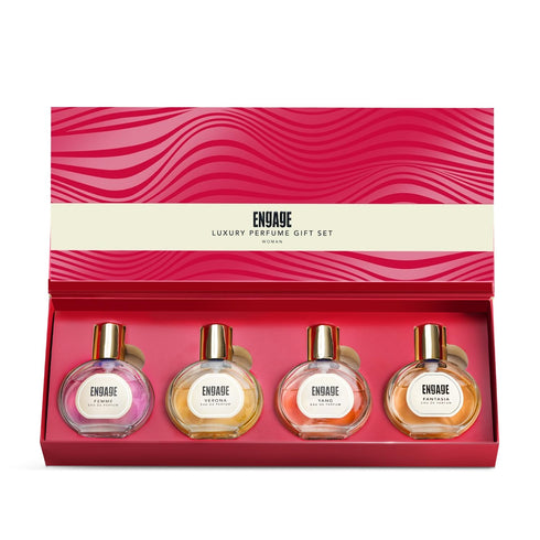 Engage Perfume Gift Set Luxury Long Lasting Eau De Parfum Travel Size Perfume Combo