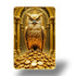 Arkasto Golden Owl Sitting on Coins | Vastu Painting for Wealth & Prosperity