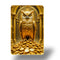 Arkasto Golden Owl Sitting on Coins | Vastu Painting for Wealth & Prosperity