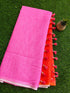 Vasthrlay Lightweight Matching Unstitched Pinkorange