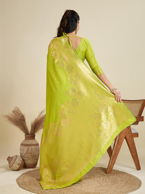 Vasthrlay Kanjivaram Wedding Banarasi Weaving Wine Pink