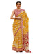 Vasthrlay Kalamkari Printed Olive Saree