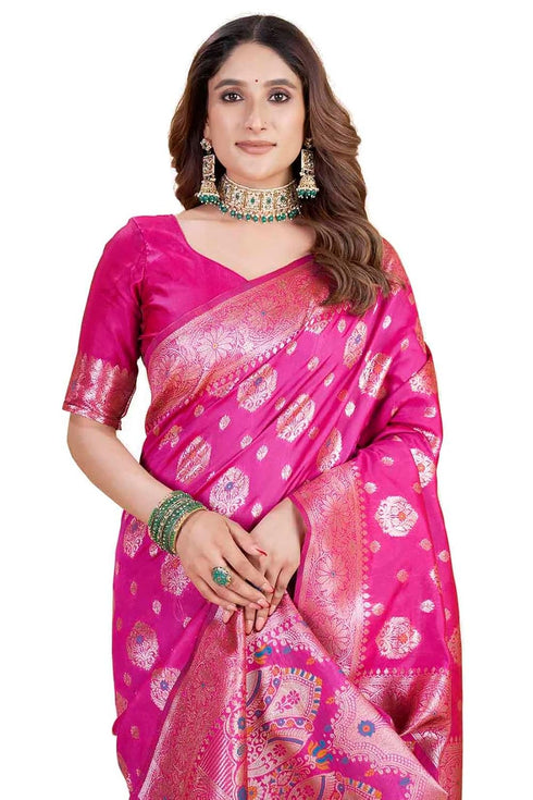 Vsathrlay Kanjivaram Banarasi Festival Wedding Ethnic Wear