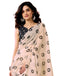 Vasthrlay Chanderi Printed Unstitched Orange Saree