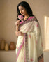 Vasthrlay Womens Printed Unstitched Peach Saree