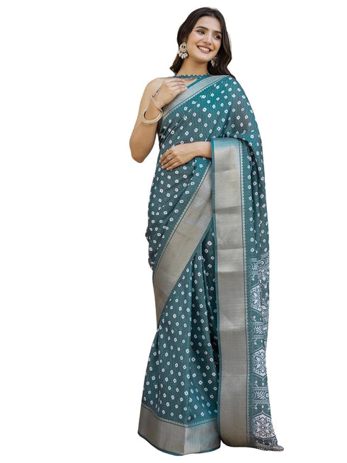 Vasthrlay Shimmer Georgette Rama Saree