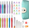 Crochet Hooks Set, 41 Pcs Full Size, Ergonomic Soft Grip Rubber Handles