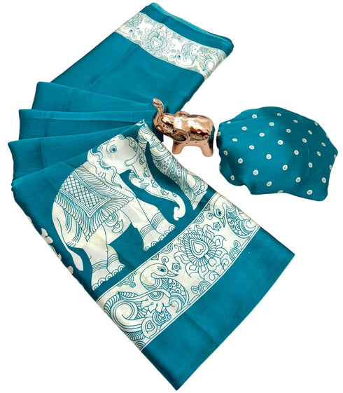 Vasthrlay Kalamkari Beautiful Elephant