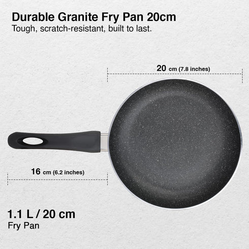 Prestige Non-Stick Omega Deluxe Granite Fry Pan