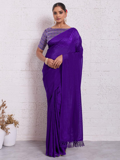 Vasthrlay Unstitched Tassels Latkans Sum Ethnic Wear