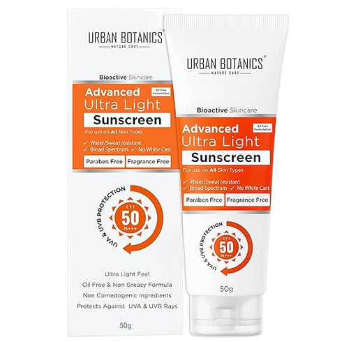 UrbanBotanics Advance Ultra Light Sunscreen SPF 50 PA+++
