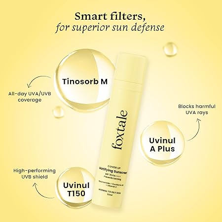 Foxtale SPF 70 Gel-Cream Sunscreen