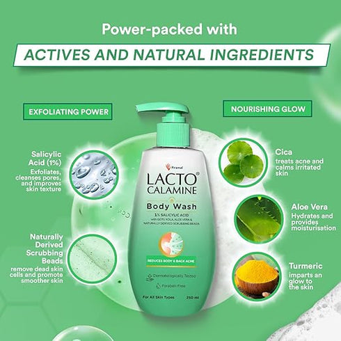 Lacto Calamine 1% Salicylic Acid Body Wash