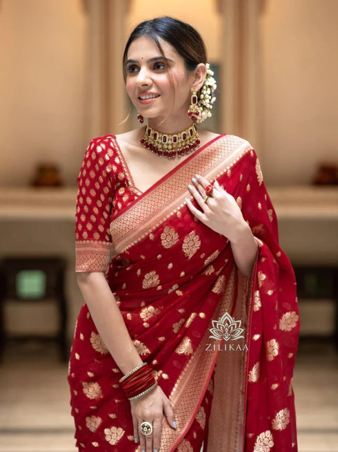 Vasthrlay Banarasi Saree