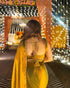 Vasthrlay Boarder Unstitched Chhaaval Mustard Free Ethnic Wear