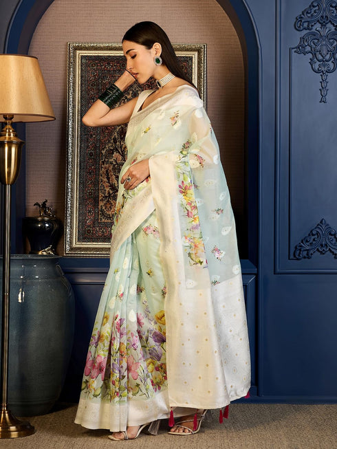 Vasthrlay Printed Unstitched Jt Ethnic Wear