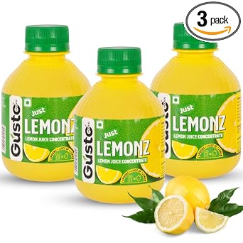 Gusto Foods Yellow Lemon Juice Concentrate