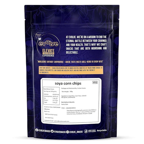 Evolve Soya Corn Chips Healthy Snacks