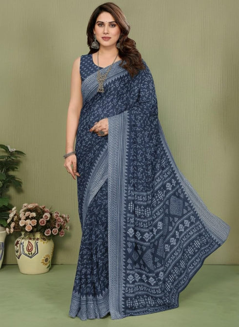 Vasthrlay Georgette Traditional Ethinic Az Ys Vaidika Ethnic Wear