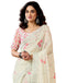 Vasthrlay Womens Printed Unstitched Olive Green Saree