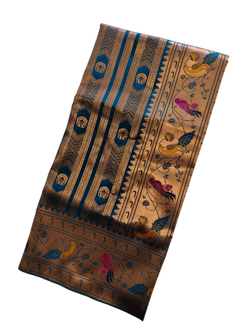 Vasthrlay Kanjivaram Paithani Weaving