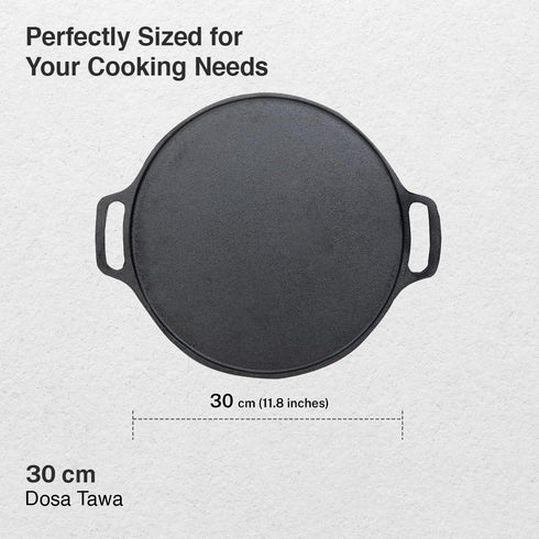 Prestige 30 cm Cast Iron Dosa Tawa