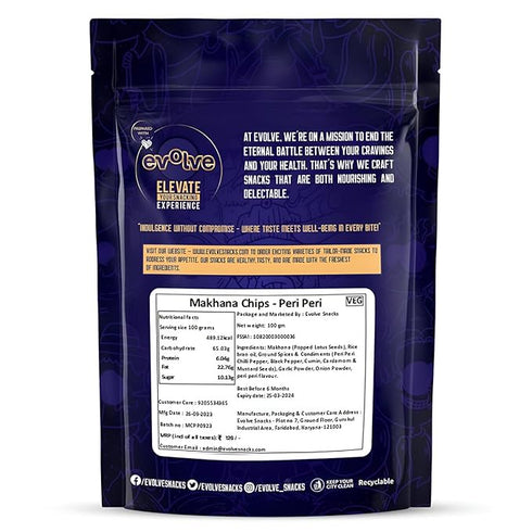 Evolve Makhana Chips Healthy Snacks