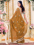 Vasthrlay Shimmer Embroidery Rani Saree