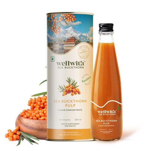 Ayuzera Himalayan Sea Buckthorn Pulp Concentrate | Cold-Pressed