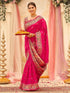Vasthrlay Paithani Weaving Green Saree