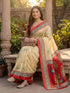 Vasthrlay Banglori Printed Dusty Saree