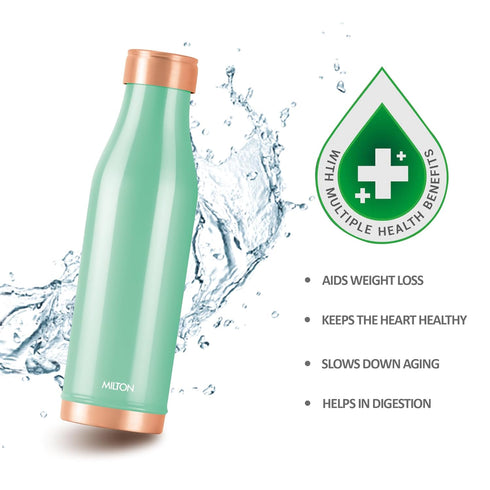 MILTON Copper Charge Water Bottle, 930 ml