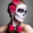 Punk Halloween Earrings for Women Spooky Skull Skeleton Dangle Earrings