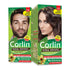 Corlin Herbal Permanent Hair Color Cream, Dark Brown (Pack of 2)