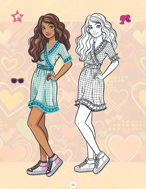 Barbie Copy Colouring Books Pack