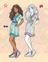 Barbie Copy Colouring Books Pack