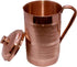 Pure Copper 1 liter Water Jug with 2 Free Copper Glasses