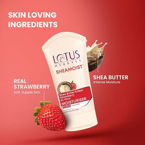 Lotus HERBALS – Light Moisturising Cream (Shea Butter) - 60g