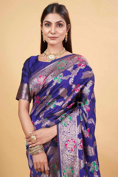 Vsathrlay Kanjivaram Banarasi Festival Wedding Ethnic Wear