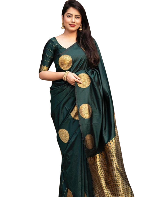Vasthrlay Banarasi Traditional Unstitched Saree