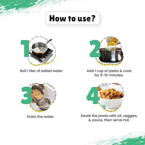 Little Joys No Maida Multigrain Fusilli Pasta