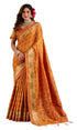 Vasthrlay Kanjivaram Unstitched Saree