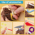 110 Pcs Crochet Hook Set and Knitting Needles Set